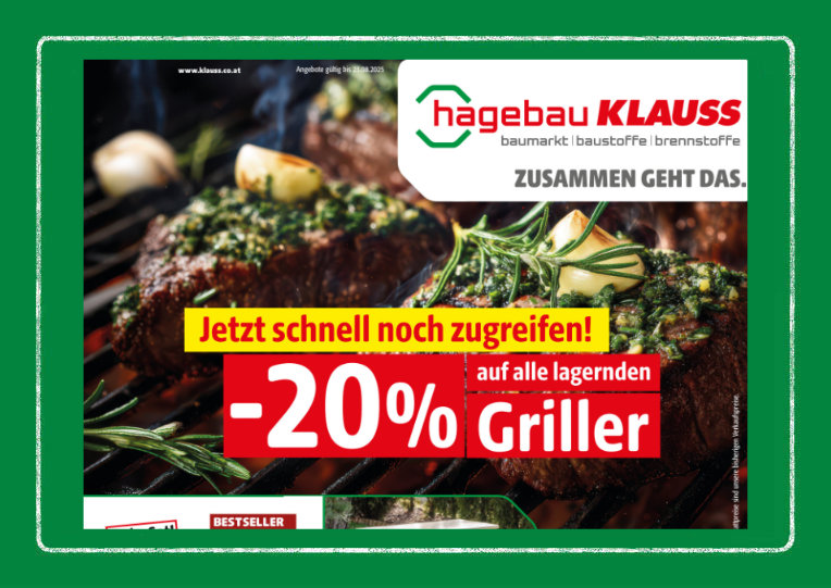 -20% auf alle lagernden Griller